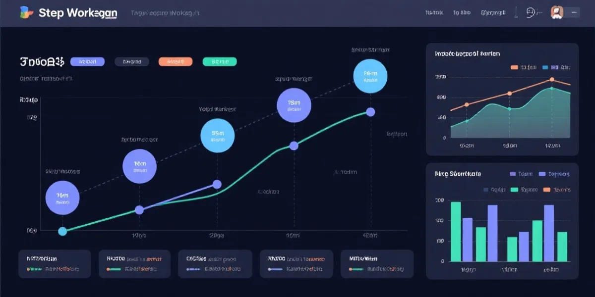 使用流程与图表示意
